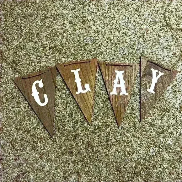 Hobby Lobby Wooden Flags - Picture 1 of 2